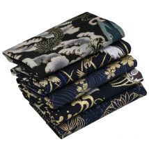 Wunderschöne Japanische Stoff Durch Cm Gute Qualität Baumwolle Stoffe Handarbeit Patchwork Handwerk Materialien Mehrere Farben