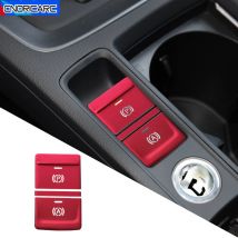 Car Center Console Gear Shift Electronic Handbrake Buttons Sequins Decoration Sticker Trim For Audi Q3 2019-2022 Interior Decals