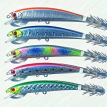 5 pz 14 cm/23g affondamento polpo jig calamari maschere pesca calamari esche Richiamo di pesca duro forte amo da pesca
