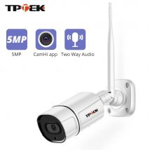 5MP IP Camera Outdoor WiFi Camera Wireless Surveillance 1080P Video Home Security Wi Fi Camara Two-Way Audio CamHi CamHipro Cam