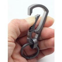 Titan Legierung Schlüsselbund Luxus Auto Schlüssel Kette Hängen Schnalle Leichte Keychain Flasche Opener männer EDC Taille Anhänger
