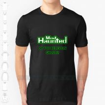 Most Haunted 100% Cotton T Shirt Most Haunted Tv Ghost Hunters Spooks Scarey Horror Paranormal Paranormal Investigations Uk Tv