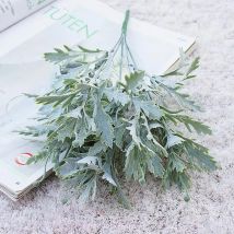 1/5PCS Lagomorpha Blatt Künstliche Blumen Gefälschte Pflanze Wand Vase für Home Hochzeit Fotografie Dekoration Weihnachten Kranz Material