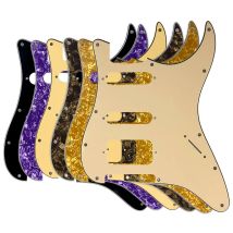 Feiman Gitarrenzubehör Schlagbrett für Fender Strat USA/Mexican Standard ST HSS Kein Kontrollloch Gitarren-Kratzplatte