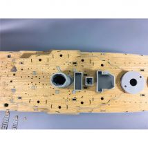 Holzdeck-Set für Trumpeter 03701, Maßstab 1:200, USS Arizona BB-39 Modell CY 20002, Schiffsmodell, Upgrade-Teile