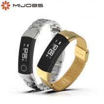 Für Honor Band 3 4 5 Strap Smart Armband Armband Metall Milanese für Huawei Honor Band 5 Strap Handgelenk Smart uhr Honor Band 4