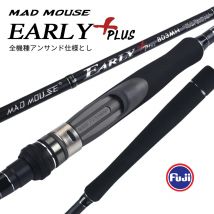 MADMOUSE Frühen Plus MH Japan Qualität Spinning Angelrute Fuji Teile Locken 12-50g PE 1,2-3 shore