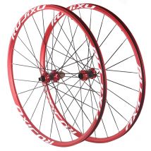 Mountainbike-Scheibenbremsradsatz, 26, 27,5, 29 Zoll, Radsatz mit abgedichtetem Lager, Sechsloch-Leichtmetallfelge, Mittelschloss, flache Speichen