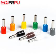 CHFRPU 100 Stück isolierte Aderendhülsen Terminal Crimp Terminator kaltgepresster isolierter termina VE0508 7508 1008 1508 2508 4009