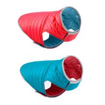 Winter Reversible Dog Light Down Jacket for Small Medium Dogs Pets Clothes Waterproof  French Bulldog Coat Mascotas abrigo perro