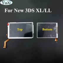 YuXi Für NEUE 3DS XL LL für NEUE 3DSXL LL Top Oberen Unteren Lcd Display Bildschirm Reparatur Teile Spielkonsole Zubehör