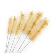 5PCS Bristle brush Chemistry Test Tube Bottle Wash Cleaning Brushes Pig hair Cleaner Lab Measuring cup Cleaning Tool accessories