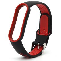 Dla Xiaomi Mi Band 5 4 3 6 pasek podwójny kolor silikonowa opaska na rękę bransoletka zamiennik dla opaska Xiaomi 4 MiBand 3 5 6 Band paski