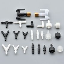 30PCS Y Form Tinte Rohr Für Gewinde UV Rohr UV tinte schlauch anschluss für Epson xp600/DX5/DX7 druckkopf tinte rohr/dämpfer stecker