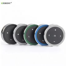 Mini pulsante multimediale wireless compatibile con Bluetooth telecomando volante per auto moto riproduzione musicale MP3 per IOS Android