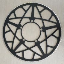 Folding Bike Kettenblatt 130 BCD 80T 85T 90T 120T MTB Teile Kettenräder Kurbel Aluminium Legierung CNC straße Fahrrad Kette Rad