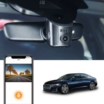 FITCAMX 4K OEM Dash Cam dla Audi A3/A4/A5/Q5/Q3/A6 z noktowizorem i WiFi, bezprzewodowa kamera samochodowa dla A7/Q7/A1/Q2/TT/RS/S/SQ5/S8/SQ8