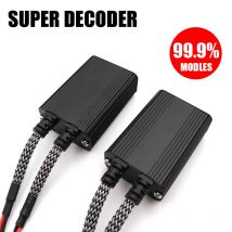 2PCS LED Auto Super Canbus Decoder H1 H3 H7 H11 12V Avvertimento Cancelatore Condensatore Resistore Per Audi BMW VW OPEL Benz
