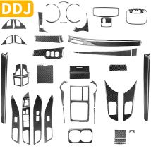Für Mitsubishi Lancer EVO X MR 2008-2015 Carbon Innen Trim Aufkleber Set Tacho Fenster Hebe Lagerung Auto Zubehör