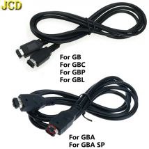 JCD Für GB GBC GBP GBL GBA 2-Player-Linie Online-Link-Verbindungskabel-Link für GBA SP für GameBoy Advance PVC-Draht
