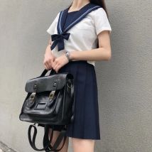 Koreanische Vintage Frauen Rucksäcke Adrette Student Rucksack multifunktionale weibliche Umhängetasche Frauen Schultasche Damen Totes