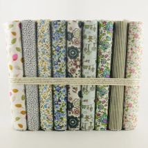 Booksew Baumwolle Stoff Patchwork Nähen "Retro Türkis" Bundle Tilda Quilten Materialien Scrapbooking 9 Teile/los 50x50CM telas