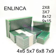 2-5 stücke 5x7 4x6 3x7 2x8 6x8 7x9 8x12 9x15 Doppel Seite Kupfer Prototyp PCB Universal Board Experimentelle Entwicklung Für