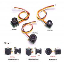 600TVL 170D / 1000TVL 90 Degree /  1200TVL 120 Degree Super Small Color Video Mini FPV Camera w/ Audio for Mini 250 Quadcopter