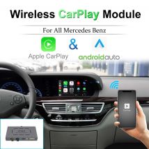 JoyeAuto Wireless Apple CarPlay interfaccia Auto Radio per Mercedes Benz W204 W205 W203 W211 W212 CLA Android Auto Mirror Retrofit
