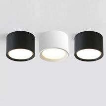 Nordycki współczesny downlight montowany powierzchniowo LED reflektor sufitowy trzy światła konwersja kolorów LED downlight oświetlenie wewnętrzne