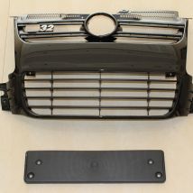 R32 mk5 golf 5 schwarz front renn grills motor grill grill für volkswagen golf 5 mk 5 2005 ~ 1. 0