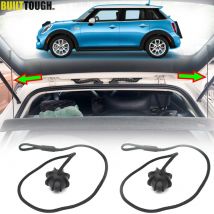 2X Für Mini R50 R52 R53 R56 R60 R61 F55 F56 F60 Clubman Hatch Countryman Paceman Hardtop Hutablage Last Abdeckung String Strap