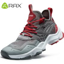 RAX-zapatillas de correr para hombre y mujer, zapatos deportivos para exteriores, zapatillas ligeras transpirables, malla de aire, suela de goma Natural antideslizante