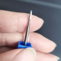 KIMAXCOLA Hartmetall-Nagelbohrer, 3/32 Zoll, beste Qualität, Nagelpuffer-Bit, Nagelbohrer-Zubehör, Polieren, Schleifwerkzeuge