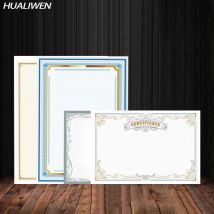 Druck Grenze Blank Premium A4 Papier 5 Blätter/Tasche Zertifikat Kann Kopie, Geeignet Für Kinder Und Wmployees
