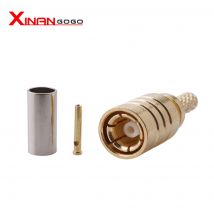 10pcs SMB female crimp RF connector Jack for RG316 RG174 LMR100 Coaxial Cable