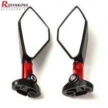 Universal Aluminium moto rcycle Spiegel Moto Rück Seite Blau Glas MirrorFor HONDA CBR929RR CBR954RR CB1000R CBR 1000 929 954 RR