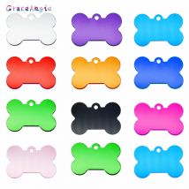 10 Stück Katzen-ID-Tag-Charm-Perle, Liebe, Haustiere, Hund, Katze, Pfotenabdruck, Panda-Anhänger, Charms, bunte Mischung, Katze/Hund, Knochenform, Charm-Perlen