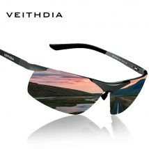 VEITHDIA Sonnenbrille für Herren, Markendesigner, Radfahren, Sport, polarisierte UV400-Linse, Outdoor-Sonnenbrille, Fahrbrille für Herren, 6501