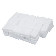 Gąbka z melaminy magiczna gąbka pocierać środek do czyszczenia melaminy ekologiczny biały kuchnia magiczna gąbka rub 10*6*2 cm 100 sztuk