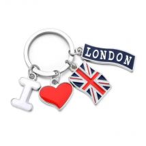 Neue nette reis wort nationalen flagge reise keychain mode auto tasche schlüsselbund urlaub reise souvenir geschenk