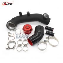 N54 Turboladerohr mit BOV-Kit, passend für BMW N54 Motor 2011–2012, 135i, 335i, 1 m Abblasventil