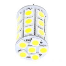 1pcs/lot Led G6.35 Corn Bulb 27LED 5050 SMD12V 24V 4W  Dimmable  3500K 5500K  Spot Light Car