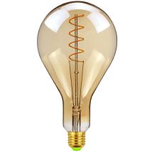 A130 big edison led bulb E27 spiral light amber retro saving lamp vintage filament Edison lamp led light chandelier 220V 4W PS42
