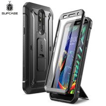 SUPCASE Per LG K40 Case (2019 Release) UB Pro di Tutto il Corpo Robusto Armi Della Copertura di Caso con Built-In Protezione Dello Schermo & Cavalletto
