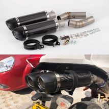 Motorrad auspuff volle System Slip Auf Nahen Rohr Link 848 auspuff Für Ducati 848 EVO 1098 1198 S/R 848 schalldämpfer