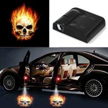 1 Stück Auto-Türlogo-Licht Willkommenslampe Laserlicht Universelles Kabelloses Projektorlicht Ambiente Auto-LED-Dekorationslicht
