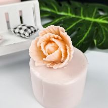 HC0289 PRZY Blumen Formen Silikon Mini Pfingstrose Blume 2 Größe Form Dekoration Anlage Seife Formen Kerze Formen Blumenstrauß Machen Mould