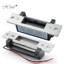 ANSI-Standard, robustes elektrisches Türöffnerschloss, 1000 kg Haltekraft, Glastür, elektrischer Türöffner, Strom zum Entriegeln/Verriegeln, einstellbar