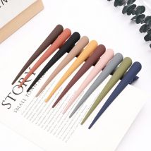 1 pz vendita nuova moda satinato ins semplice corno di resina selvaggia grande clip forcina Barrettes per le donne ragazze accessori copricapi